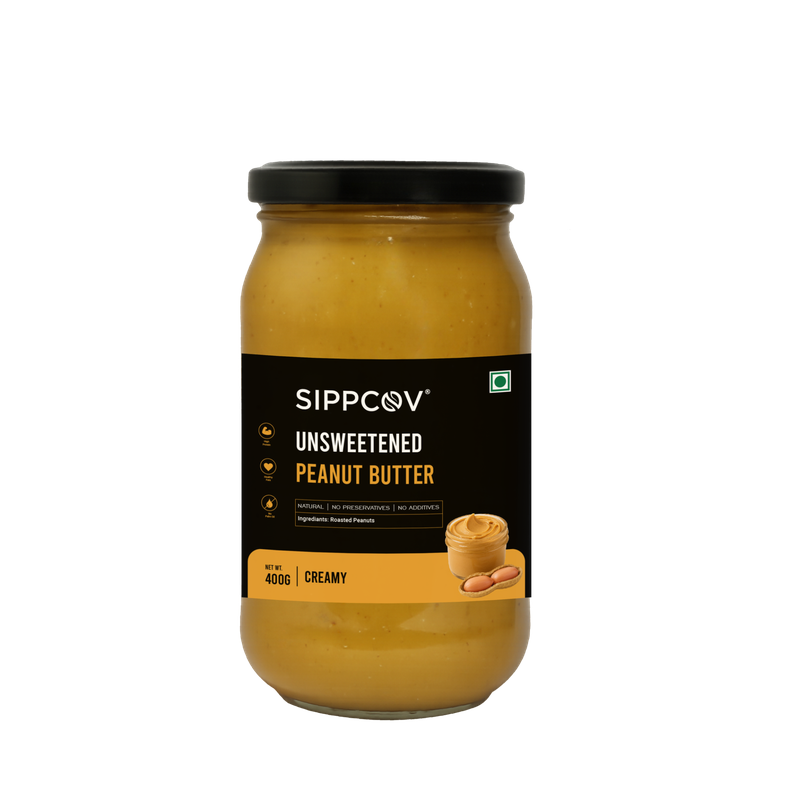 Creamy Unsweetened Peanut Butter 400g